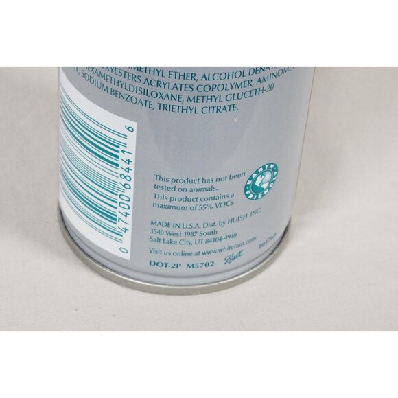 White Rain Aerosol Hairspray Unscented Extra Hold Vintage 2005 Old Packaging - Picture 5 of 8